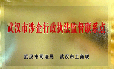  吴剑文受聘为武汉市涉企行政执法义务监督员 