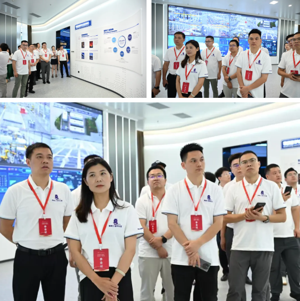 黄鹤之星领航班参访武汉金盘科技