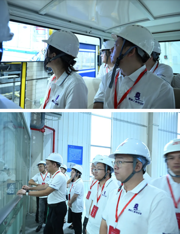 黄鹤之星领航班参访武汉金盘科技